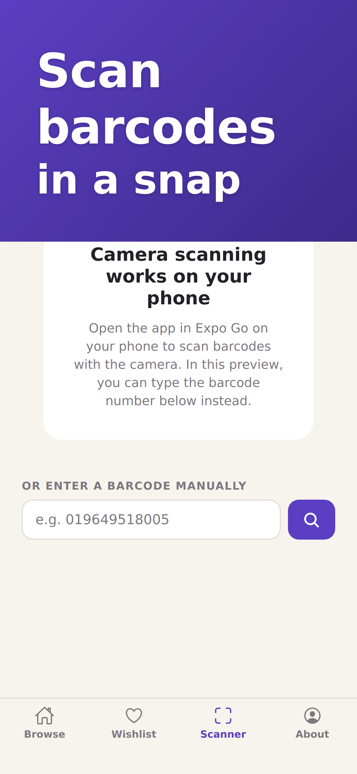 Scan a barcode to find a NeeDoh product